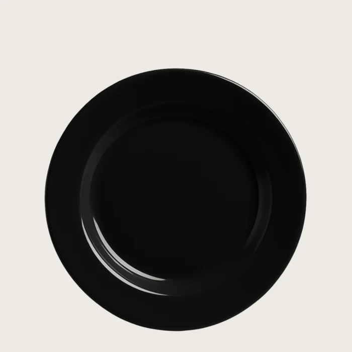 7.5-Inch Double Glazed Melamine Quarter Deep Plate for Serving Meals