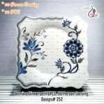 Printed Dinner Set 76 Pcs For 6 Person For Serving