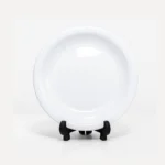 8.5-Inch Double Glazed Melamine Deep Plate for Serving Meals