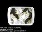 Melamine Printed Baby Size Tray For Serving