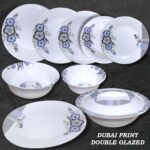 Melamine Printed Double Glazed Loose Dinner Item Range