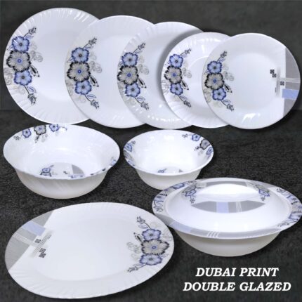Melamine Printed Double Glazed Loose Dinner Item Range