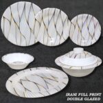 Melamine Printed Double Glazed Loose Dinner Range