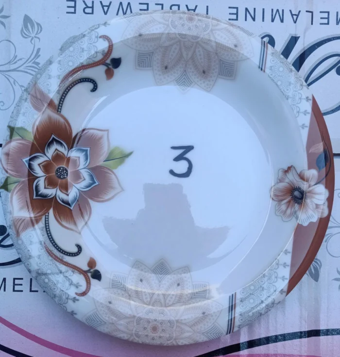 Printed Dinner Set 74 Pcs For 6 Person For Dining and Serving