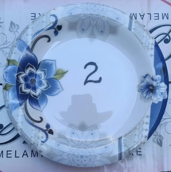 Printed Dinner Set 74 Pcs For 6 Person For Dining and Serving