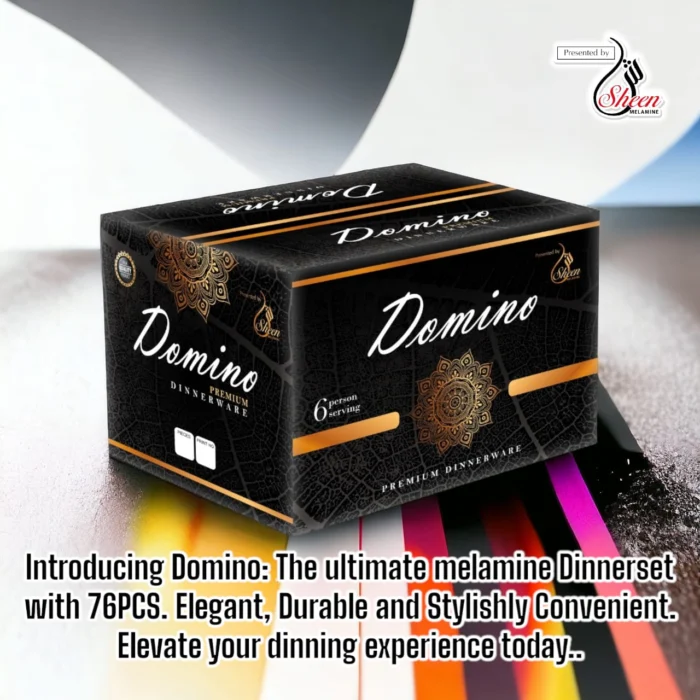 Printed Dinner Set 76 Pcs For 6 Person For Serving