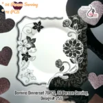 Printed Dinner Set 76 Pcs For 6 Person For Serving