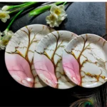 Printed Double Glazed Melamine 8 inch Quarter Deep Plate
