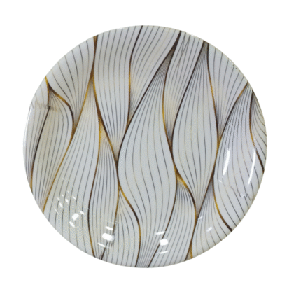 Printed Double Glazed Melamine Deep Plate