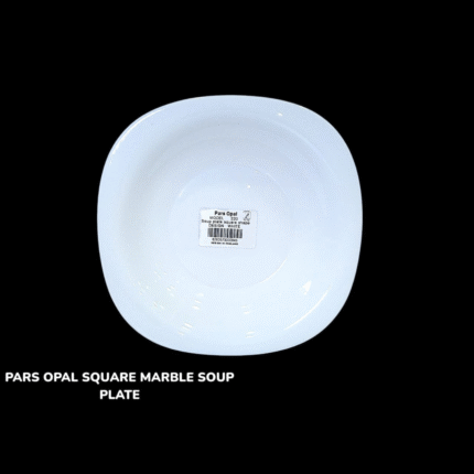 Square Marble Deep Plate