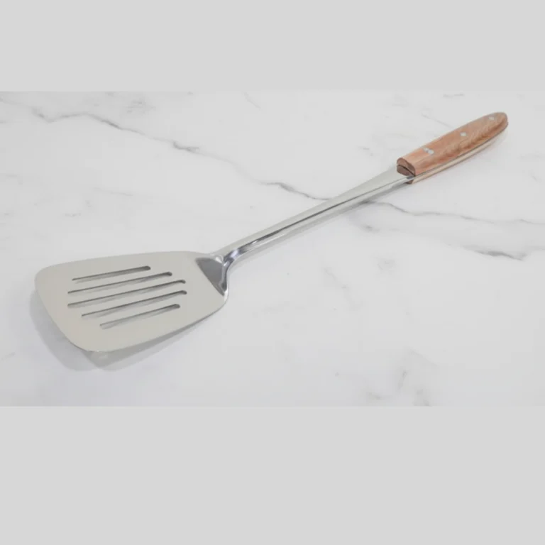 17 inch Kitchen Loose Tool Items Stainless Steel With Wooden Handle