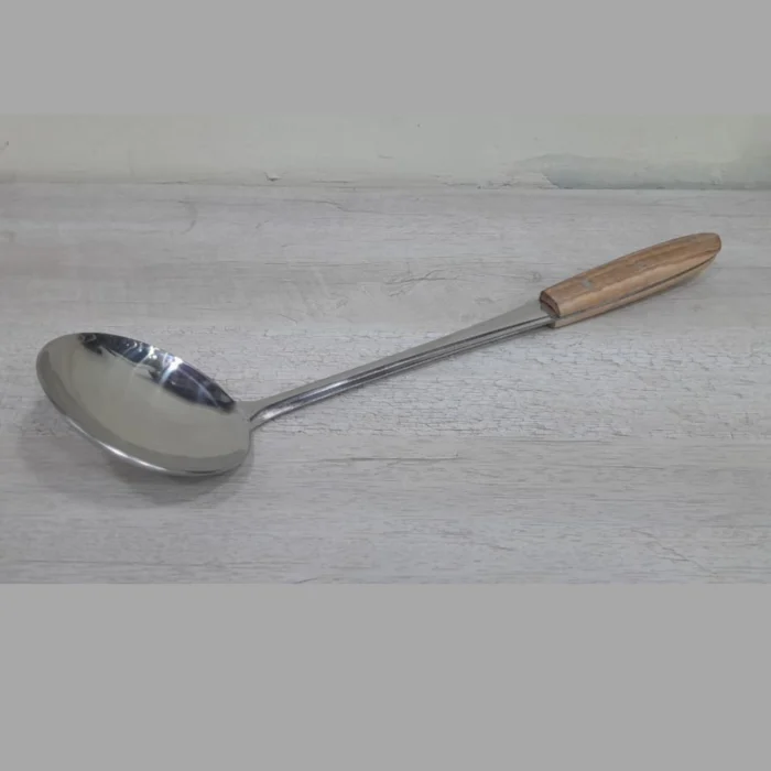 17 inch Kitchen Loose Tool Items Stainless Steel With Wooden Handle