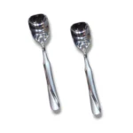 6-Piece Stainless Steel Ice Cream Spoon Set for Dining and Eating Desserts