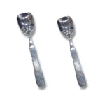 6-Piece Stainless Steel Ice Cream Spoon Set for Dining and Eating Desserts