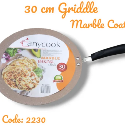 Any Cook 30 cm marble coating griddle pan for cooking