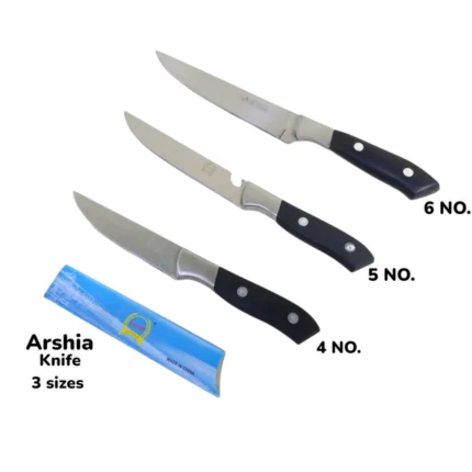 Arshia knife in 3 Sizes for cutting