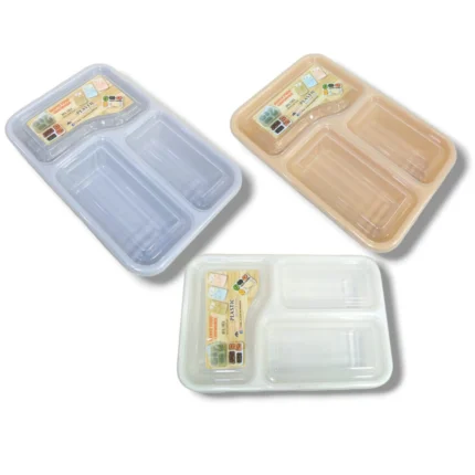 Bento food container for meals and lunch storage