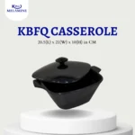 Melamine Black Color Donga With Lid For Serving