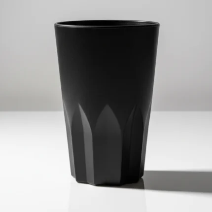 Plastic Glass in Black Color For Drinking