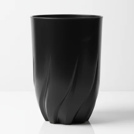 Plastic Glass in Black Color For Drinking