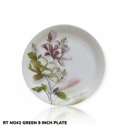 Printed Melamine Double Glazed Deep Plate