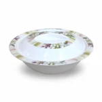 Printed Melamine Double Glazed Donga With Cover
