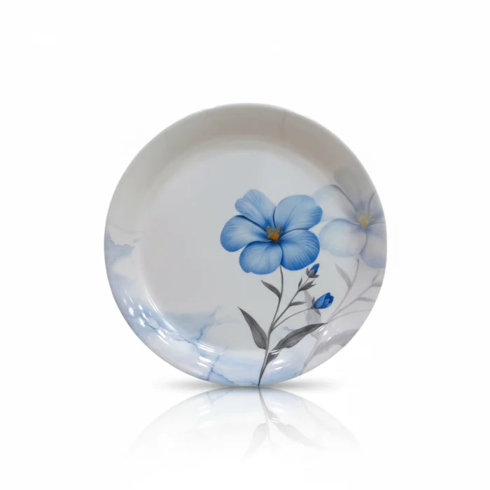 Printed Melamine Double Glazed Quarter Deep Plate