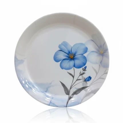 Printed Melamine Double Glazed Rice Plate