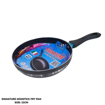 Signature 22 Cm Marble Coating Non Stick Fry Pan