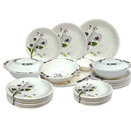 Printed Melamine Double Glazed Dinner Set For 4 Person, 6 Person and 8 Person Serving