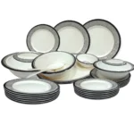 Printed Melamine Double Glazed Dinner Set For 4 Person, 6 Person and 8 Person Serving