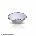 Melamine Printed Double Glazed Piyali 5 inch For Dining