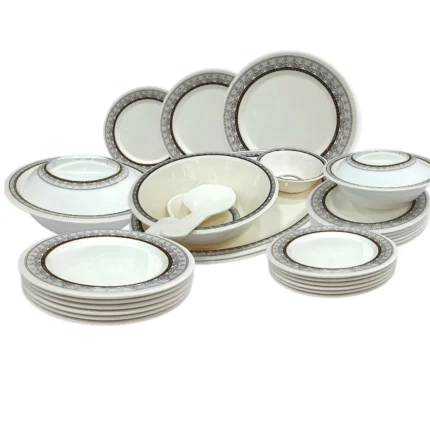 Printed Melamine Double Glazed Dinner Set For 4 Person, 6 Person and 8 Person Serving
