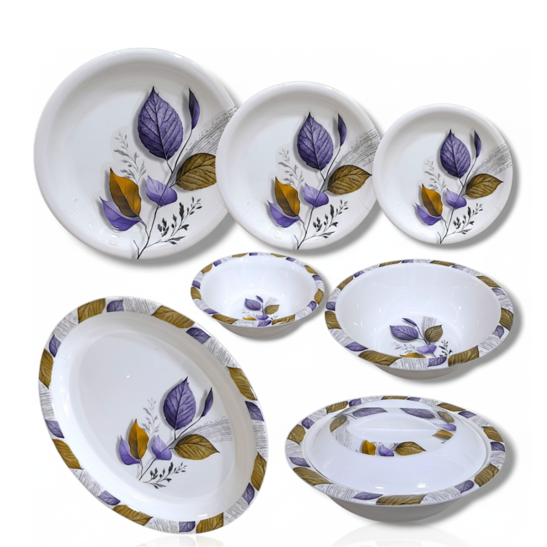 Printed Double Glazed Melamine Loose Range For Dining