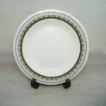 printed melamine double glazed quarter plate