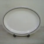 printed melamine double glazed rice dish