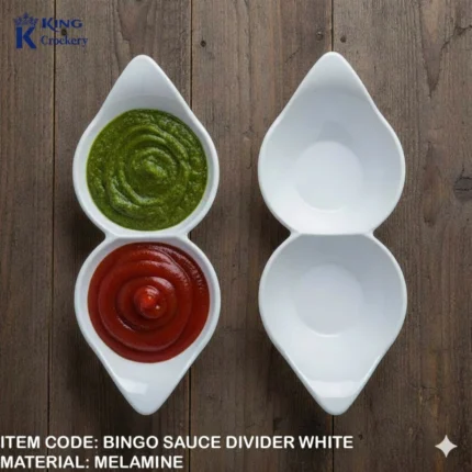 melamine sauce divider