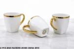 china bone square mug