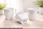 china bone square mug